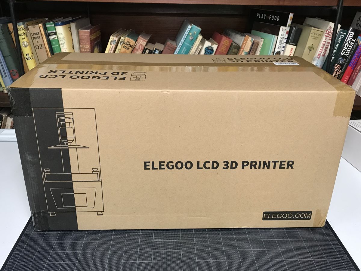 Elegoo Mars Pro 3D打印机开箱测评