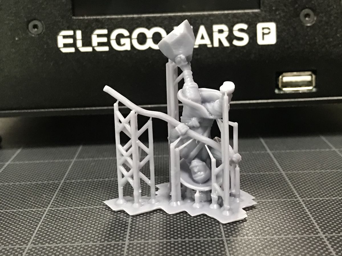 Elegoo Mars Pro 3D打印机开箱测评