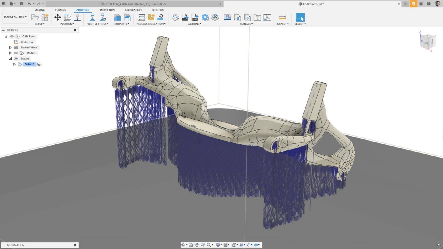 Autodesk将Netfabb 3D打印软件集成到Fusion 360中