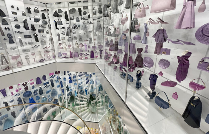 数以千计的 3D 打印复制品正在装饰 Dior 画廊