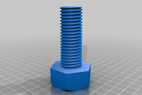 相互依存的力量：螺栓与螺母的3D模型之旅