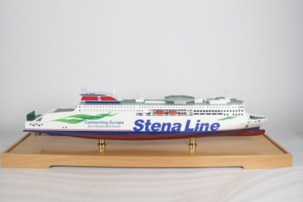 Stena Line滚装船模型：海运创新的缩影