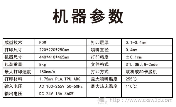 创想三维新品Ender-3即将上市  重新定义千元级3D打印机